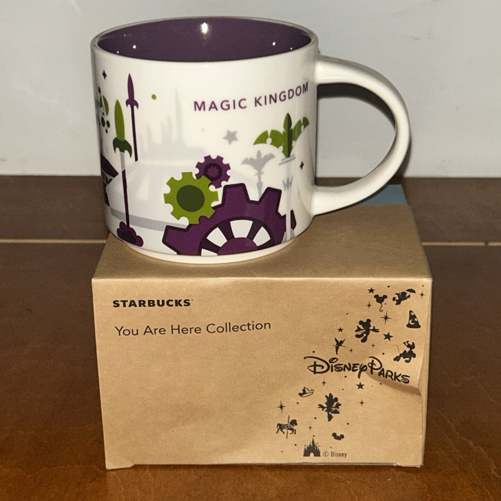 Starbucks Disney Magic Kingdom You Are Here 2022 14oz‎ Mug